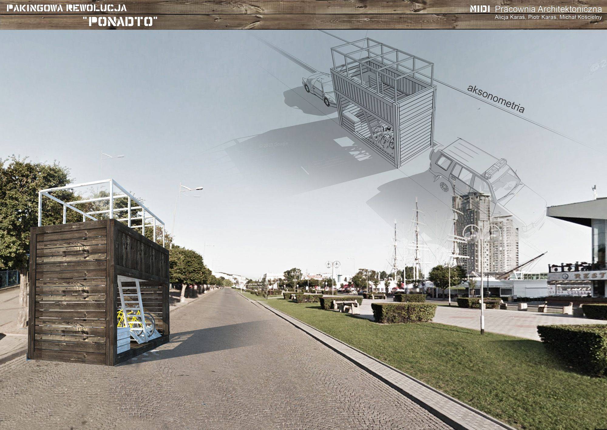 projekt PONADTO wkomponowany w krajobraz Gdyni